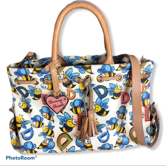Dooney & Bourke Handbags - DOONEY & BOURKE bumble bee tassel satchel purse
